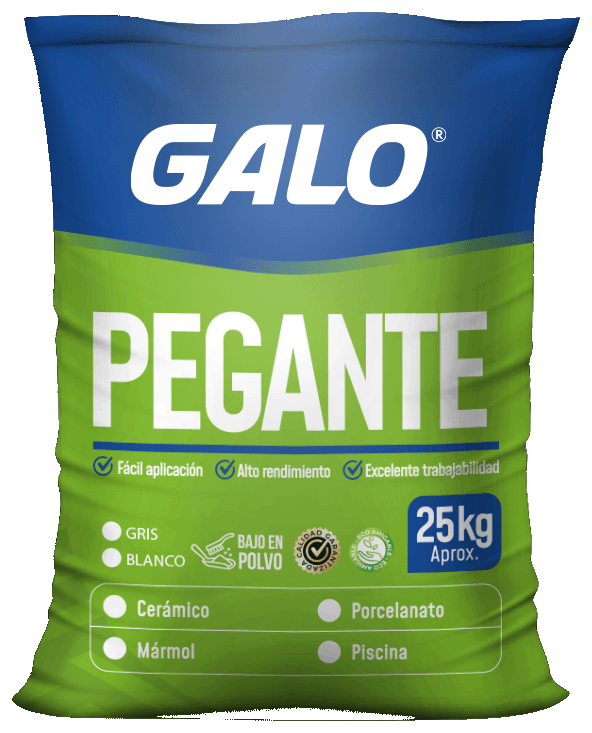 GALO Pegante · envase original sin fondo